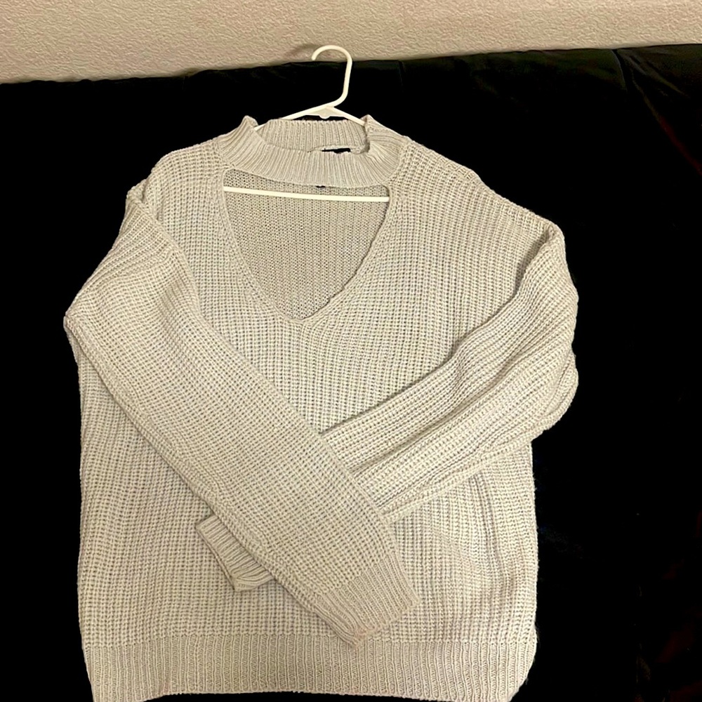 Light blue used sweater